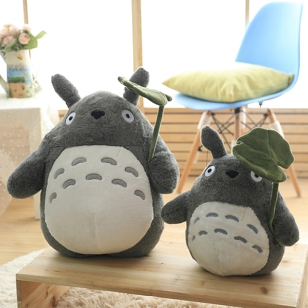 30CM Totoro Plys Legetøj Fyldt Blød Dyre Totoro Pude B
