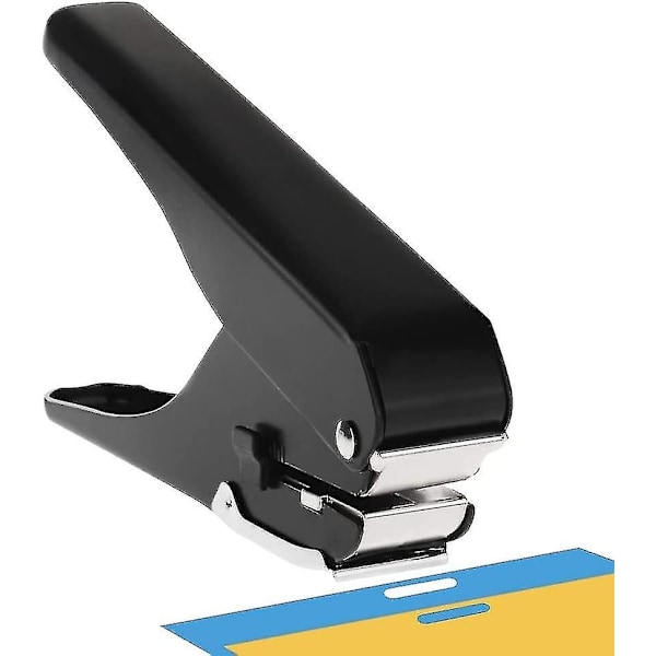 Ellipsformad Stanskniv, Badgehålstans för ID-kort, PVC-spår och Papper - Perfekt