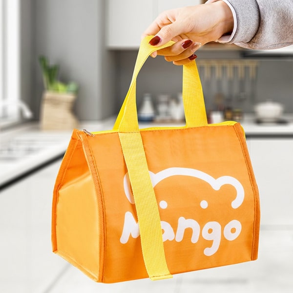 1Pc e Bärbar Thermal Lunch Box Bag Rese Picnic Isolerad Be 11