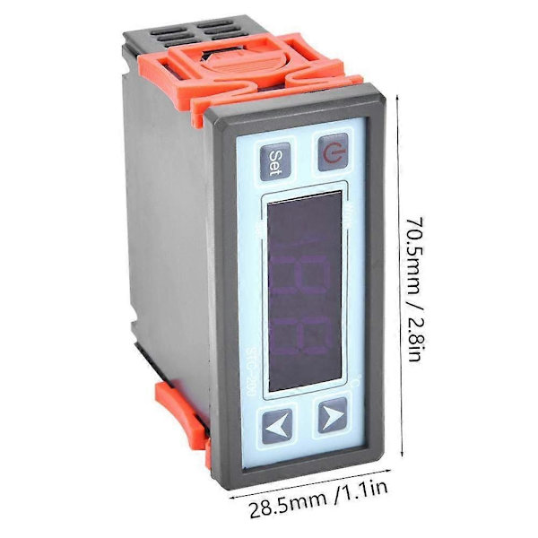 STC-200 Digital Termostat Temperaturregulator Mikrocomputer Køle- Varme Regulator AC-Perfet