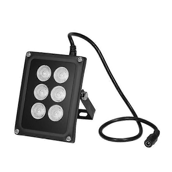 IR-belysning 6 stk. Array IR LED IR-belysning Nattesyn Bred Vinkel Lang Rækkevidde Udendørs Vandafvisende Til CCTV Sikkerhedskamera - Perfekt 6