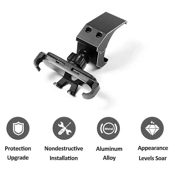 Mobiltelefonholder i Aluminium Legering Kompatibel med Land Rover Defender 90 110 2020-2022 - Perfekt