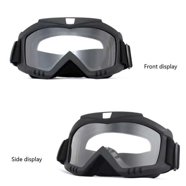 Airsoft Tactical Goggles 3 Lens Vindtett Støvtett Shooting Mo - Perfet E E