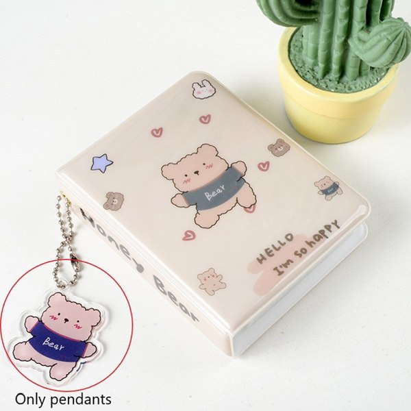 20 Kapacitet Hard CD Case Organizer Cartoon Bear - Perfet 8