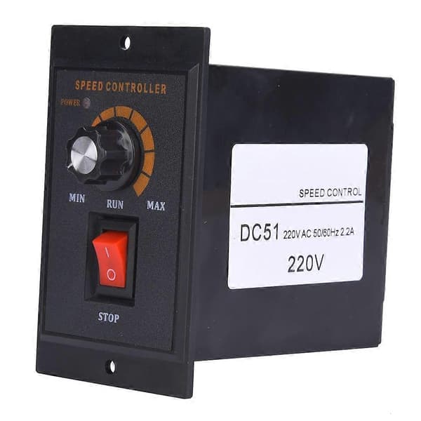 DC-51 DC Motor Regulator Permanent Magnet Controller 120W 2.2A fremoverrotasjon - Perfekt