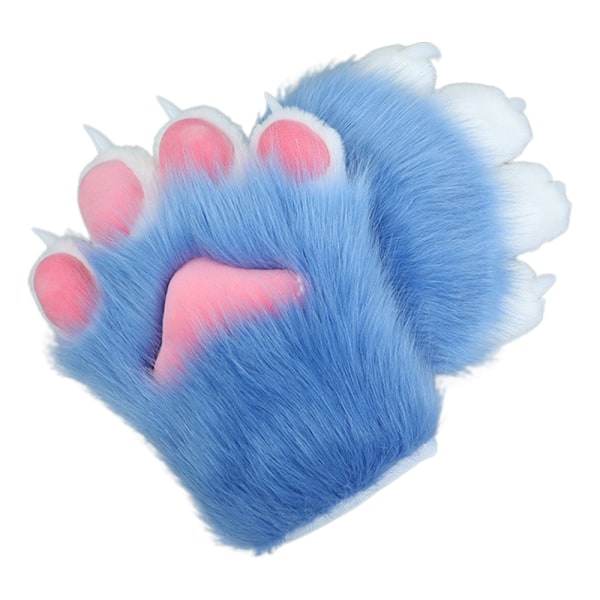 1 Par Animal Claw Glove Paw Mitts Vinter Furry