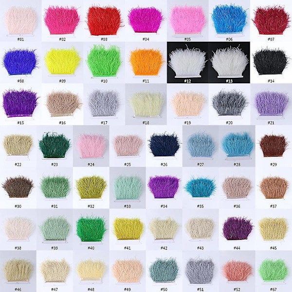 10 stk Naturlige Sorte Strudsefjer til Håndværk Bryllup Hjem Dekoration 15-20cm/25-30cm/30-35cm Fest Strudsefjer Midtpunkt-Perfekt Deep Purple