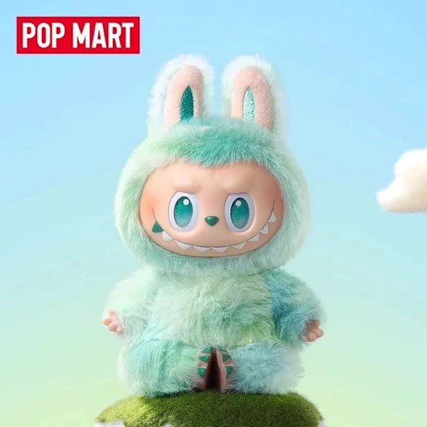 Pop Mart Raboo Monsters – Spennende Macaron Plysj Nøkkelring Serie (1 Blind Box, 3.0)- Perfekt Third generation random model 1st