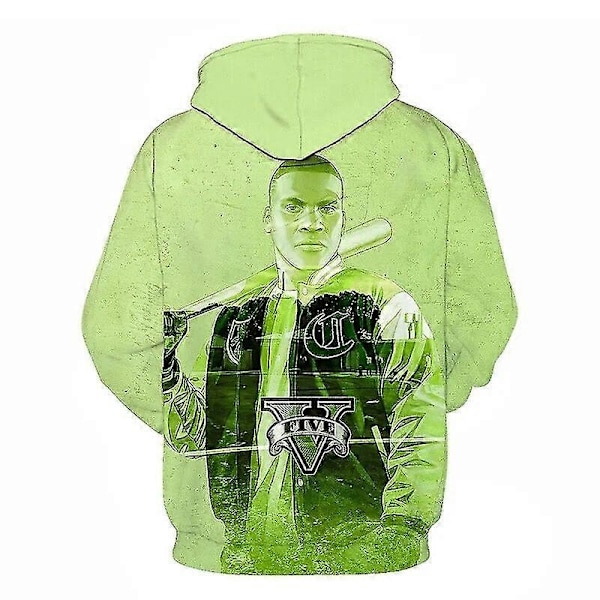 Efterår 3d Grand Theft Auto Serie Printet Sweatshirt Casual Mode Dame Y2k Hættetrøjer toppe-Perfet DHZ8K231215D 4XL