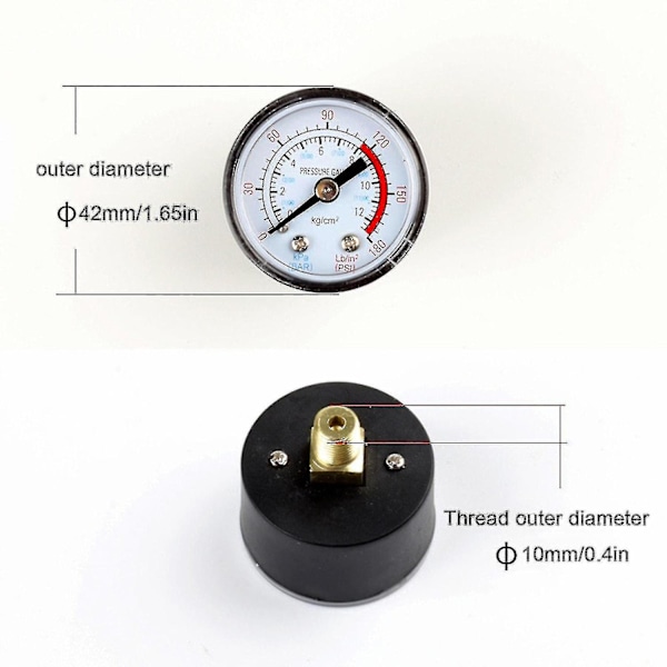 Luftkompressor Trykkbryterkontroll for Ventil 90-120psi Trykkregulator-Perfet