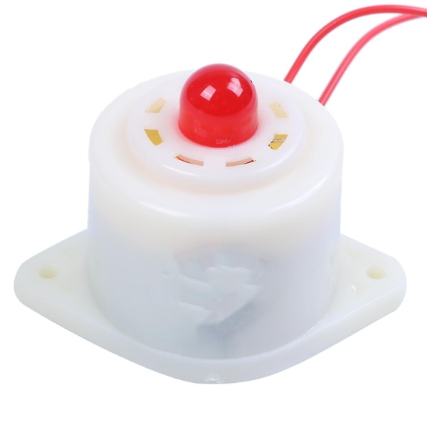 Bj-3 Ac220v Industriell LED-blinkare Röd Larm Siren Buzzer 10 - Perfet