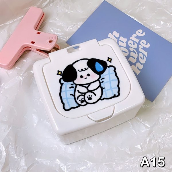 Kawaii Sanrioed Desktop Storage Box Cartoon Storage Box Bomull - Perfet A15