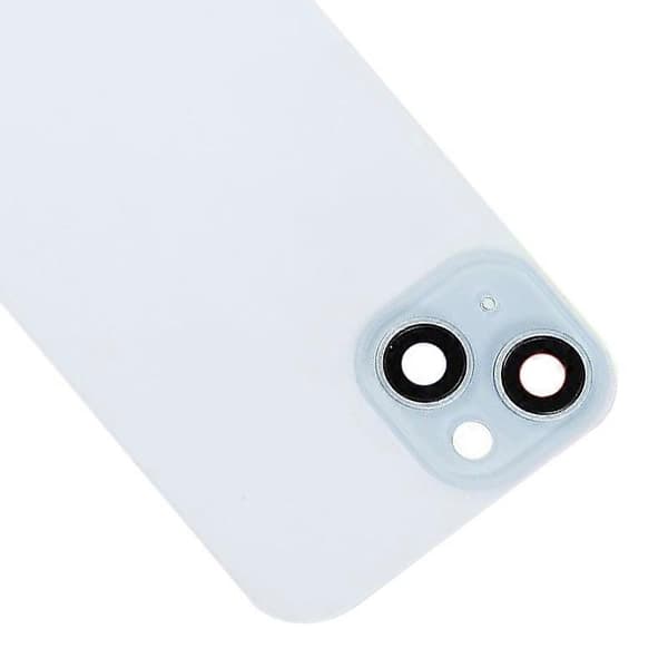 Glass Batteri Bakdeksel Kompatibelt med iPhone 15-Perfet Blue