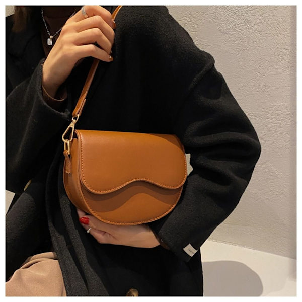 Skuldertaske Crossbody taske-Perfet brown