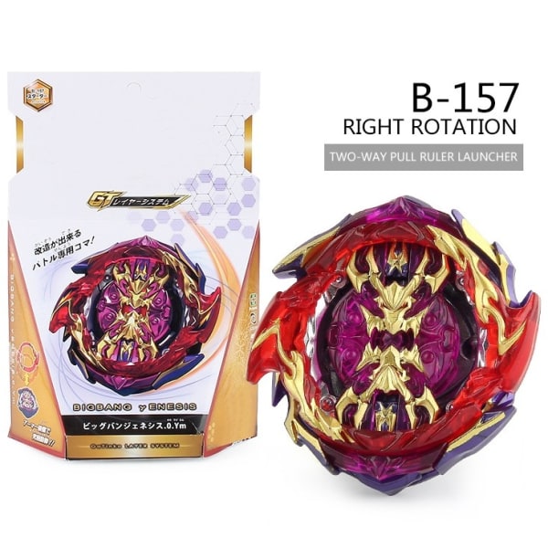 BX TOUPIE BURST BEYBLADE Spinning Top B-133 Ace Dragon.St.Ch DX Starter w/ Launcher Kids Present Toupie Metal Fusion God Top - Perfet B157