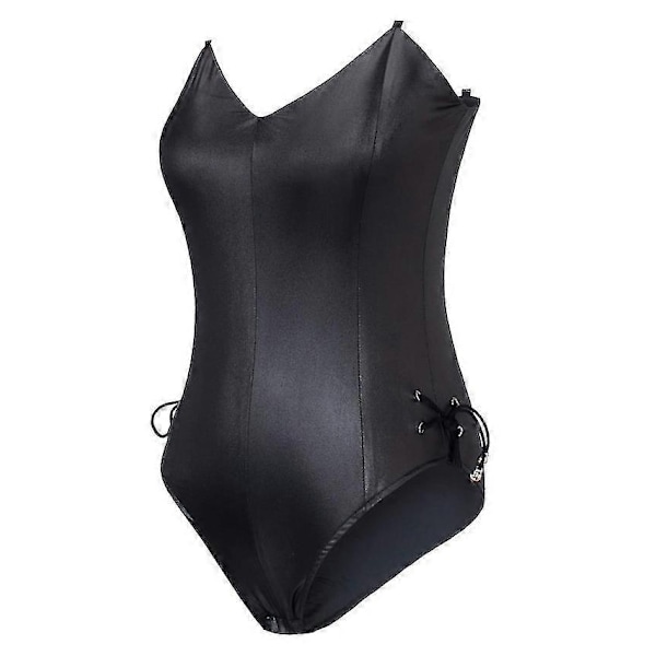 Naisten Pupu Asu Tyttö Puku Senpai Cosplay Anime Rooliasu Yksiosainen Body Sukat Setti - Täydellinen 3XL