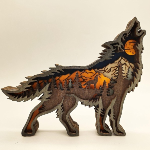 Wolf totem julprydnad 1 st - Perfet