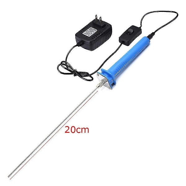 Vaahtomuovileikkuri 15W 110V-240V Sähköinen polystyreenivaahtomuovileikkuri Kannettava styroxleikkuri DIY-leikkaustyökalut - Täydellinen 20cm US Plug