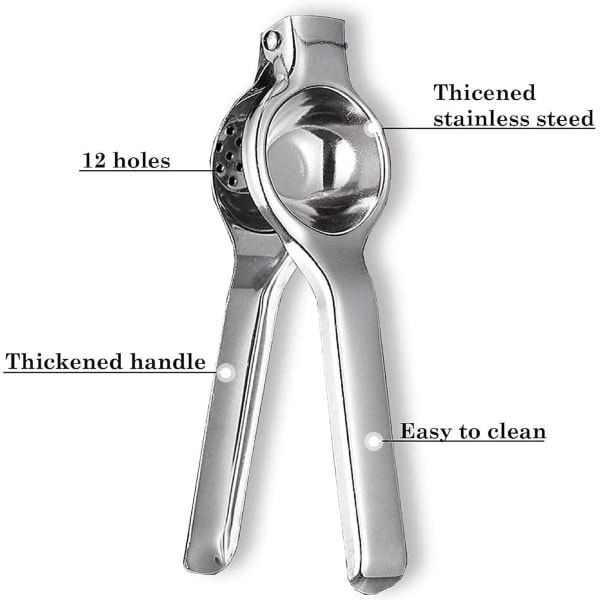 Manuaalinen sitruunapuristin Heavy Duty Stainless Steel - Perfet