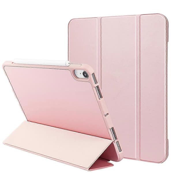Læder Tablet Case Kompatibel med iPad mini 6 - Perfekt Pink