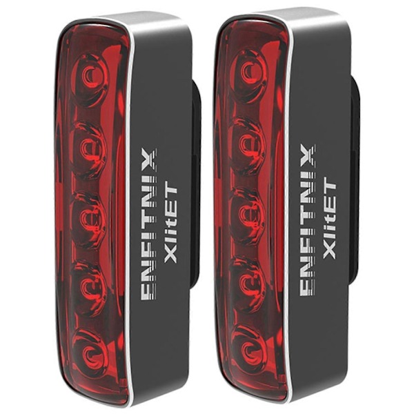 2x Xlite Polkupyörän Takavalo Älykäs Anturi Jarrutusvalot USB Maantiepyörän Takavalot - Täydellinen