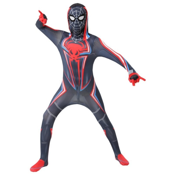 Perfekt Halloween 2099 Black Spider Man-dräkt - Perfet 130cm