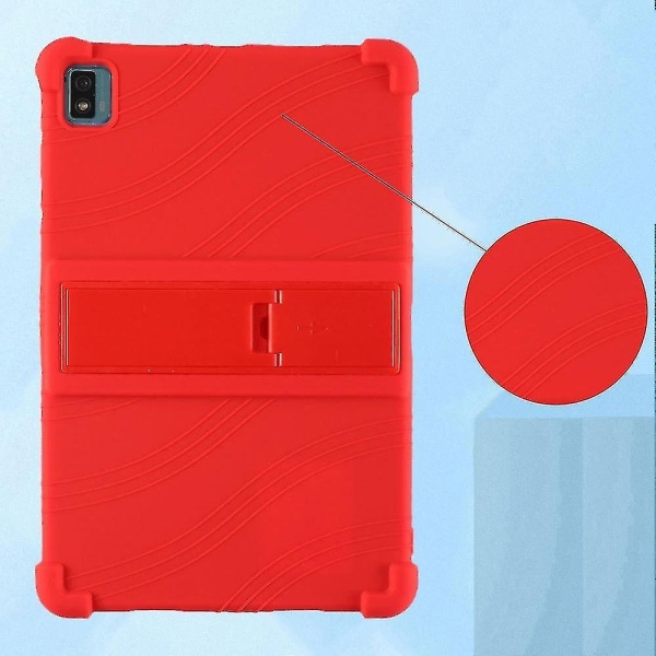 Silikonetui til Tcl 10 Tab Max 10,36 tommer - Perfet Rose Red