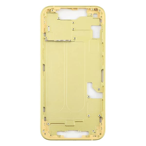 Kompatibel med iPhone 14 Mellanram Bezel Plate-Perfet Yellow