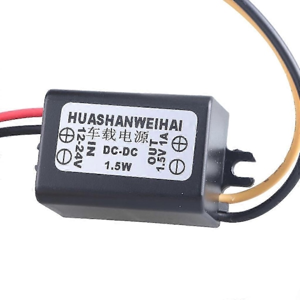 12V 24V till 1,5 V 1A Reducerar Spänningar Regulator Buck Steg Ned Strömmodul-Perfekt