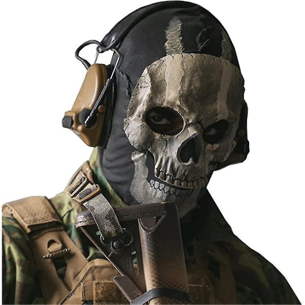 Call Of Duty Ghost Skull Mask Full Face Unisex för krigsspel - Perfet