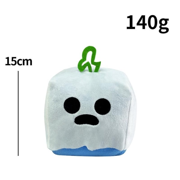 2024 Blox Fruits plyslegetøj, blød PP bomuldspudspude, 8" kræmmerig plyslegetøj, gave til fans til børn - perfekt Ghost