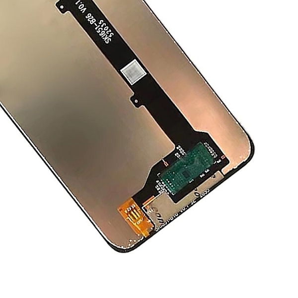 OEM LCD-skärm med digitizer komplett enhet för ZTE Blade A51 (2021 års modell) (Svart)-Perfet