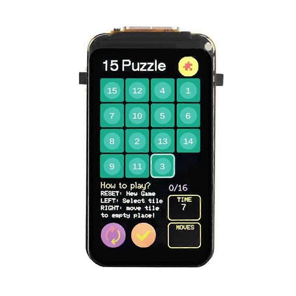 ESP32 C6 1.47-tommer Display Udviklingskort 172x320 med RGB Lys-Perfekt