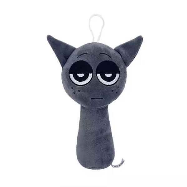 Sprunki Plyschleksak, Sprunki Play Plyschleksak, Wenda Sprunki, Grå Sprunki, för Vuxna och Barn - Perfekt grey