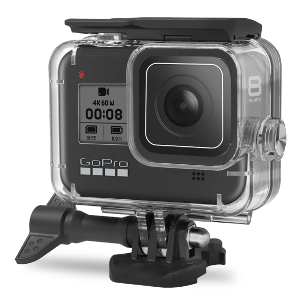 GoPro Hero 8 Svart vattentätt case - Perfet