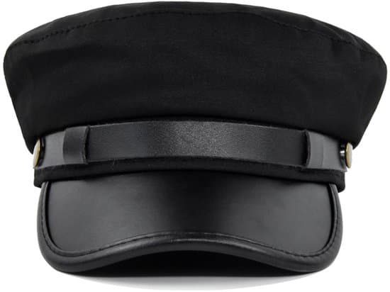 Unisex korhue, klassisk retrokasket, damehat, teaterkasket, baret - sort