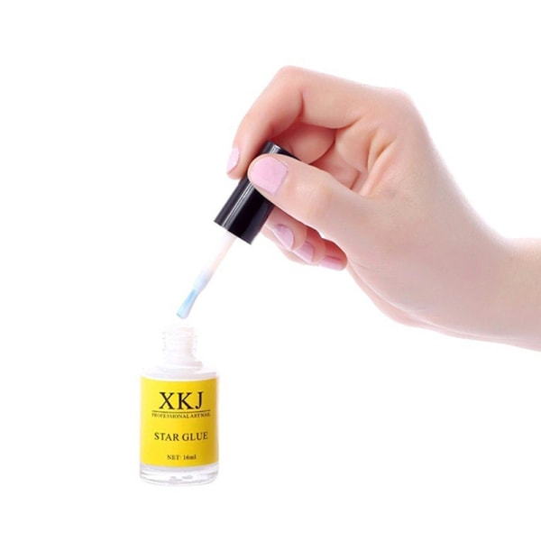 16 ml Nail Art lim for folieklistremerker Transfer tips Nail Art Adh - Perfet Color onesize