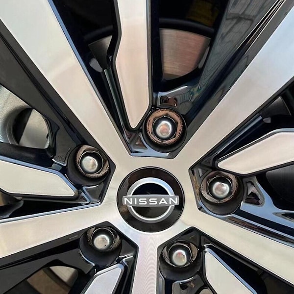 Til Nissan 40342-6RA1A 6,3CM Ydre Diameter Bilhjul Fælg Center Navkapsel Dæksel Logo Emblem Badge - Perfekt