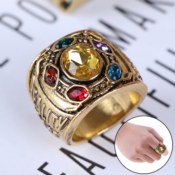 THANOS Infinity Gauntlet POWER RING Avengers The Infinity War S - Perfet 8#