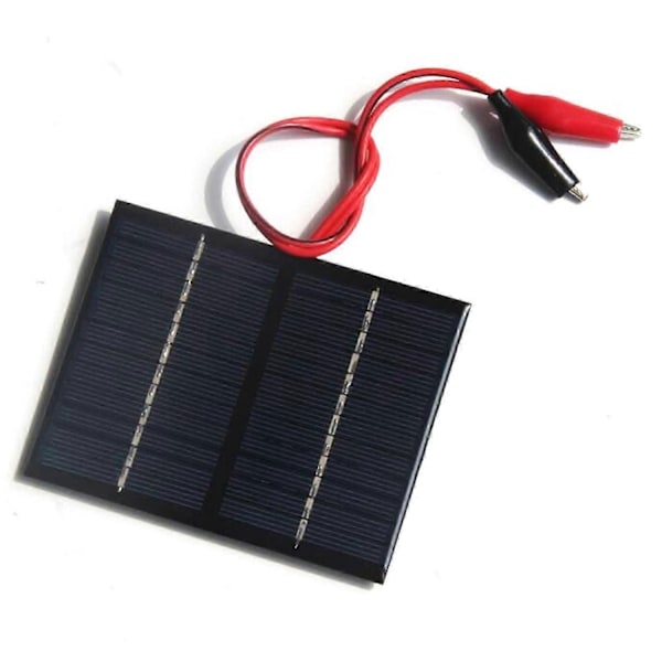1.5W 12V Vedenpitävä aurinkopaneeli aurinkokenno akkulaturi aurinkokatuvalaisimille - Täydellinen