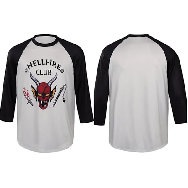 Hellfire Club Eddie Munson Tee Herre Æstetisk grafisk Tee Uni - Perfet colour S