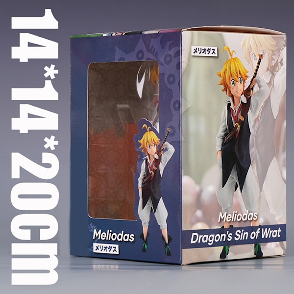 The Seven Deadly Sins Meliodas Anime Figur POP UP PARADE Actio - Perfet