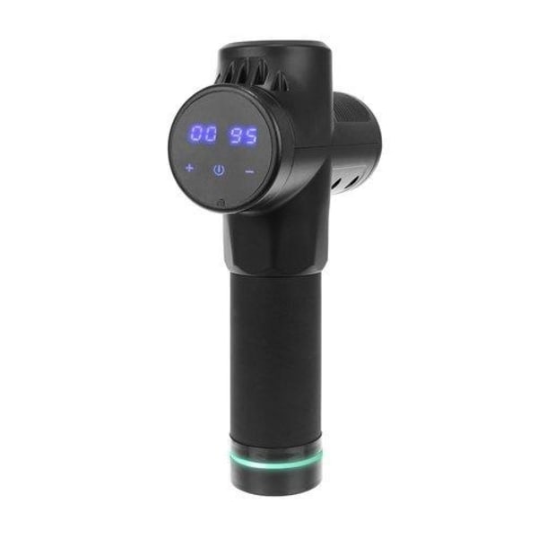 Massagepistol LED - Massagepistol - Massager Muskler/ Afslapning - Perfet black