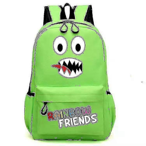 Rainbow Friends Ryggsäck - Perfekt Green