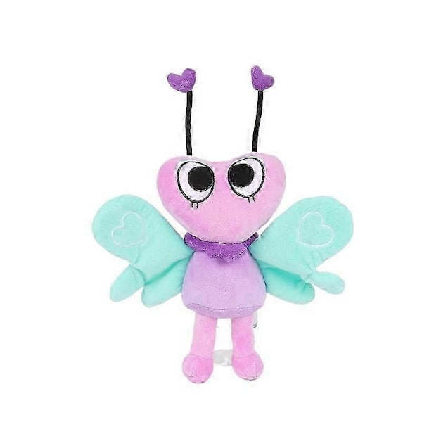 Dandys World Plyschleksak Dandys World Docka Spel Goob Boxten Blomma Plysch Gosedjur Mjuk leksak Kudde Katt Kanin Plyschdjur Peluches,pyc-Perfet Silver