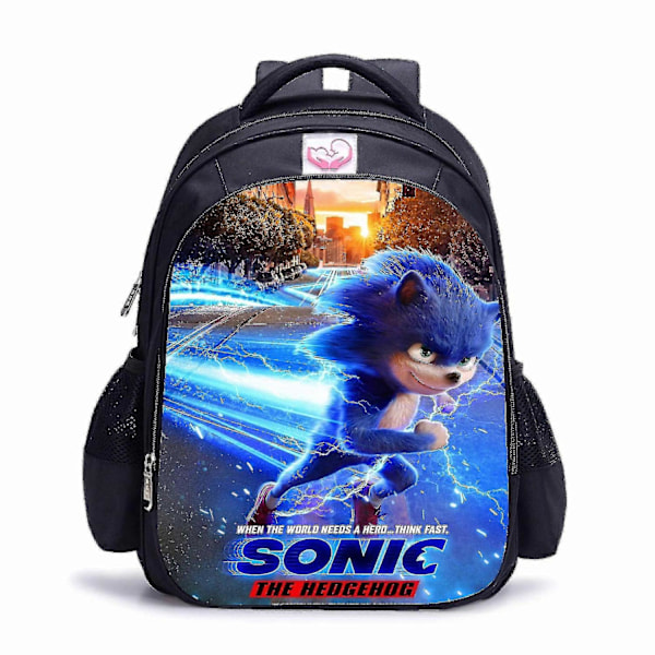 Anime Sonic Tecknad Spel Tecknad Anime Barnryggsäck - Perfekt 6