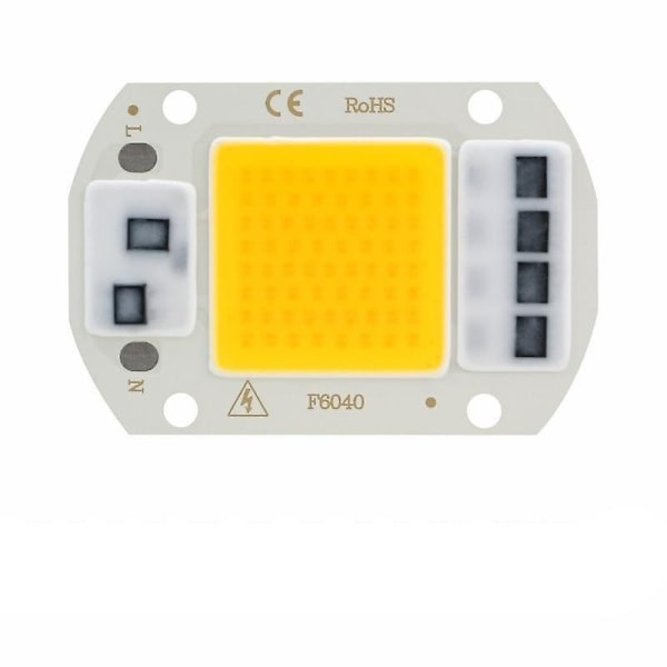 Led Cob Chip för inomhusplanta Fröplanta Blomma Tillväxt Light Full Light - Perfet Warm White 50W / 110V