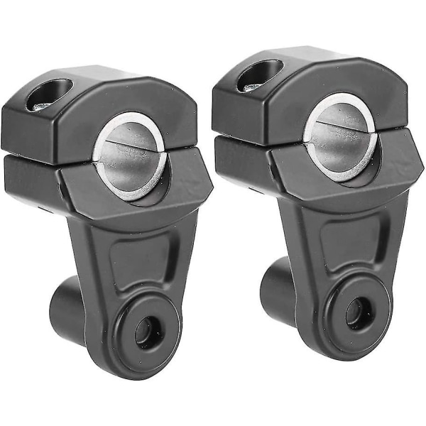 Styrebrakett 2stk 22mm/28mm Universal Swivel Motorsykkelstyrebrakett Cnc Aluminium Styrestigningsbrakett (2stk - Perfet