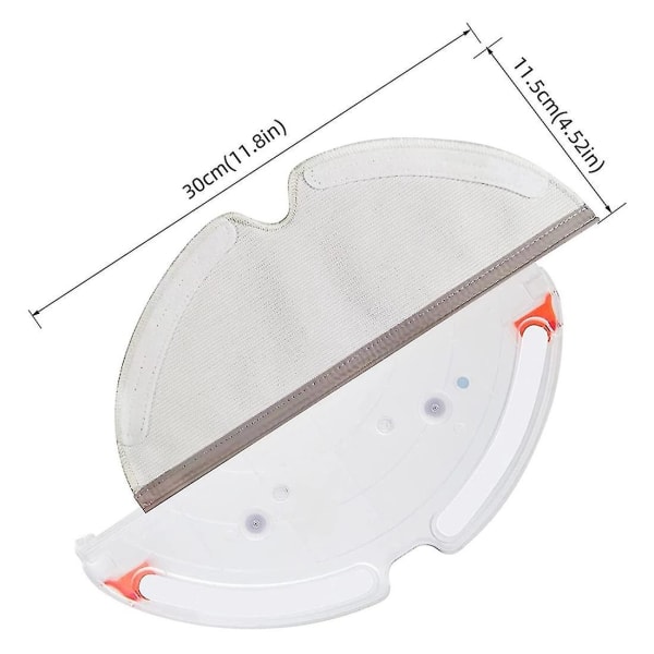 16 stk tilbehørssett for Xiaomi Roborock Q7 / Q7+ / Q7 Max/ Q7 Max+ - Perfet