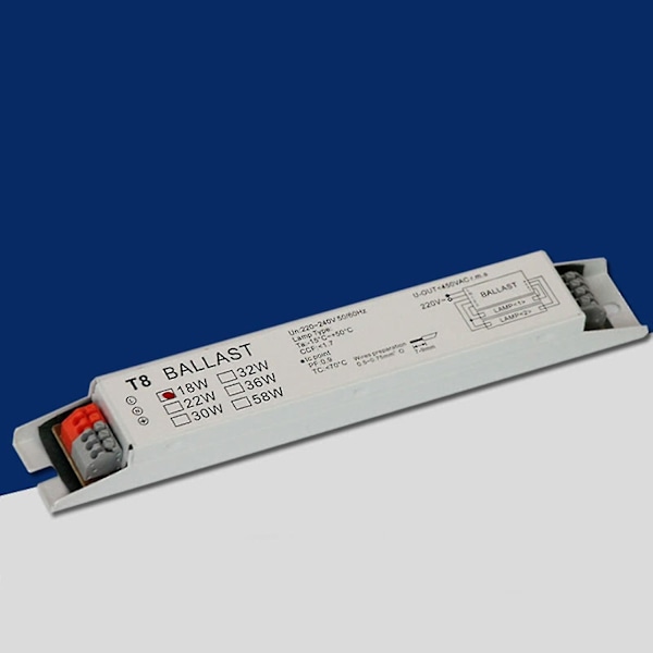 Universal T8 Elektronisk Forkobling 1x 18w/1x 58w Fluorescerende Lampe Forkoblingsadapter-Perfet A